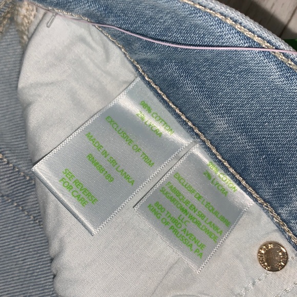 Lilly Pulitzer South Ocean Skinny Crop Jean 00 NWT - Picture 5 of 6